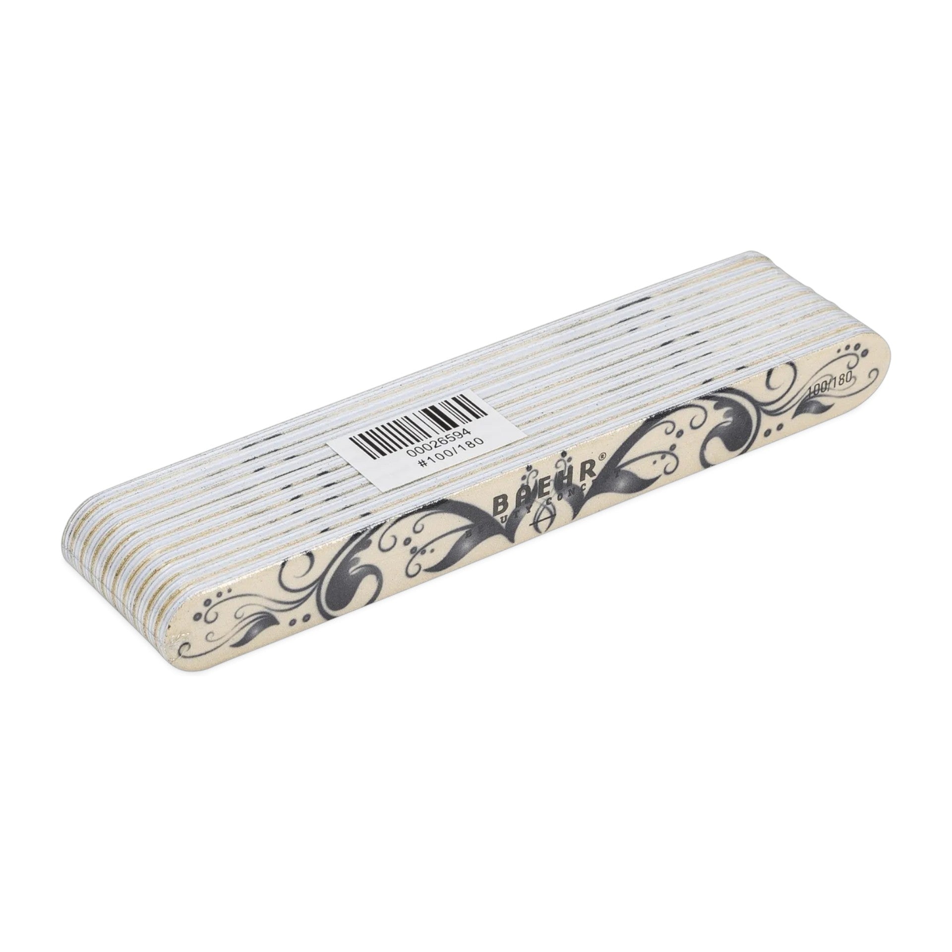 BAEHR Profifeile "FLORA" – Körnung 100/180, 10stk