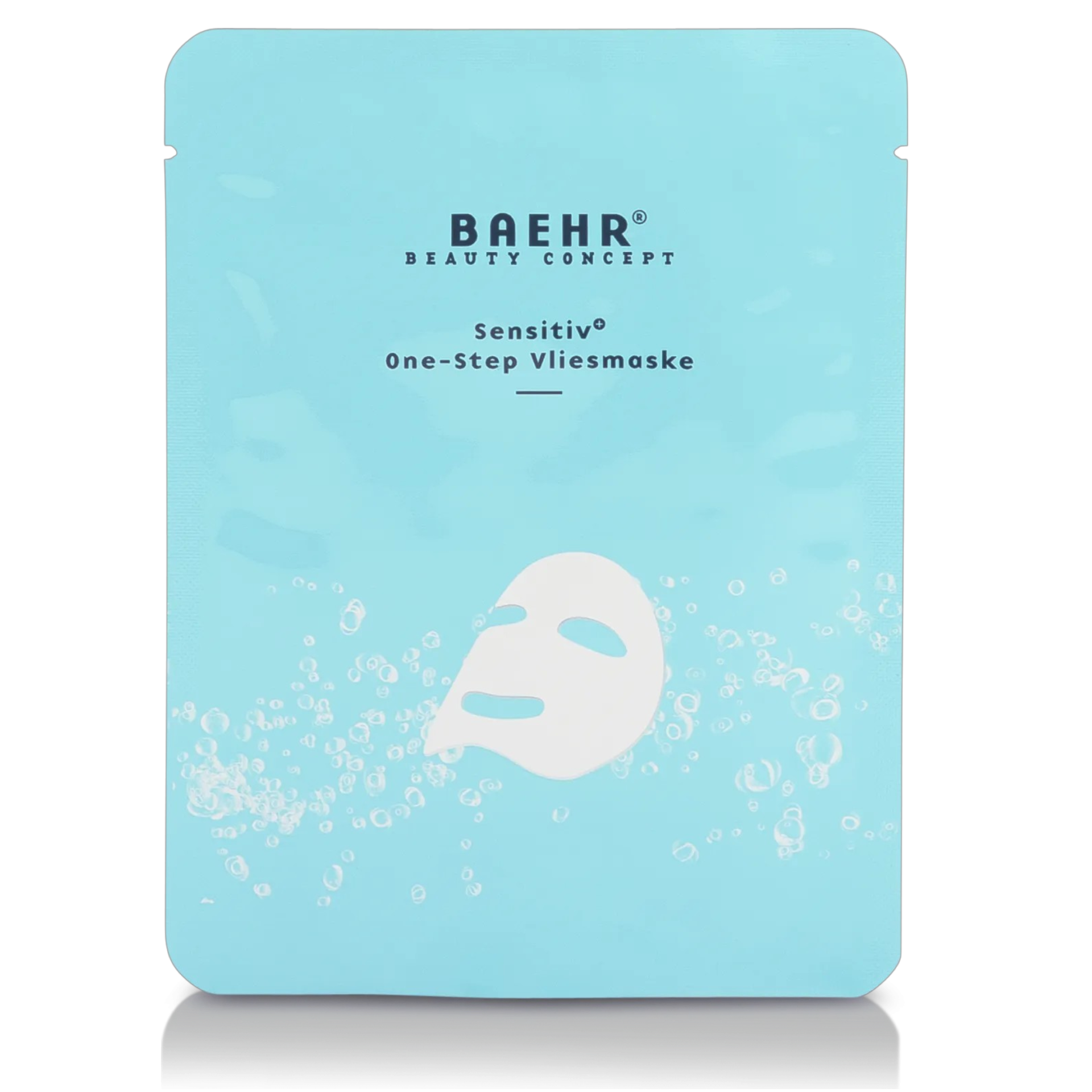 BAEHR Sensitiv+ One-Step Vliesmaske – für sensible Haut, 10Stück, Einzelsachet