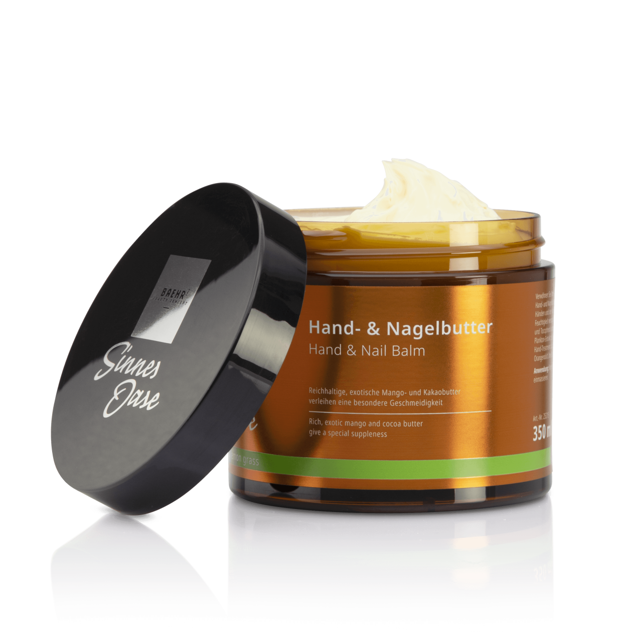 BAEHR Sinnes Oase Hand- und Nagelbutter, 350g, Tiegel offen
