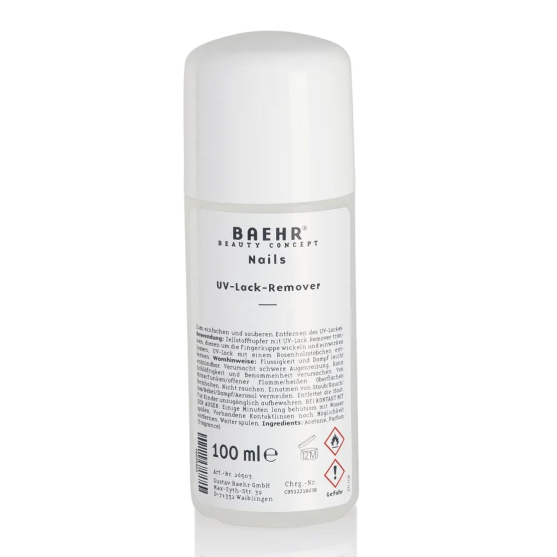 BAEHR UV-Lack Remover, 100ml