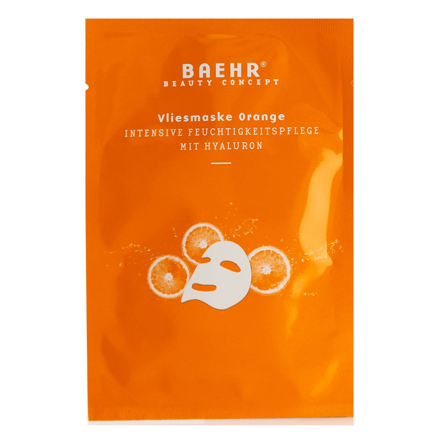 BAEHR Vliesmaske Orange, 5Stk., Sachet