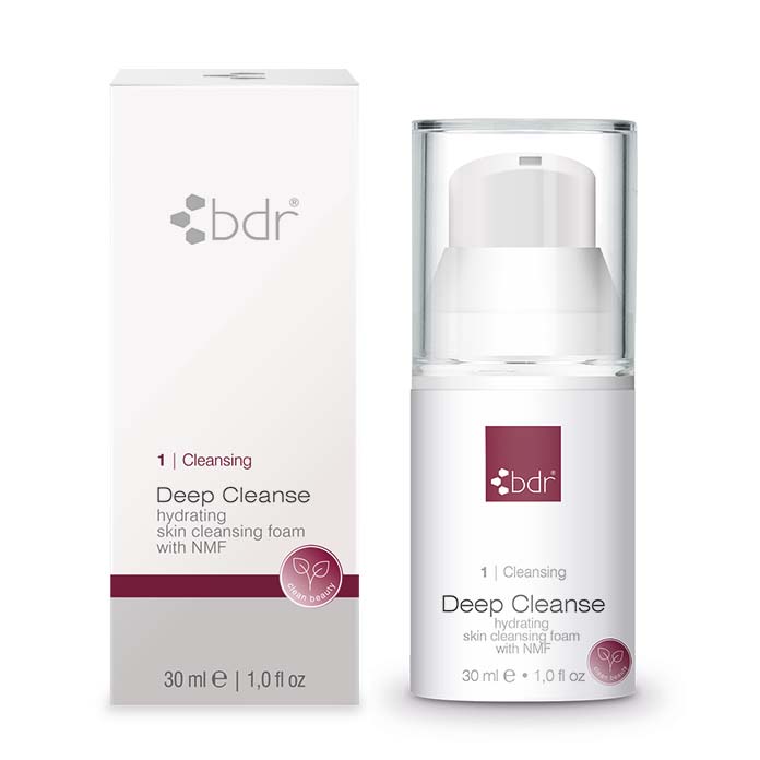 BDR MEDICAL BEAUTY Deep Cleanse - Reinigungsschaum – Starte Dein tägliches Pflegeritual mit der hautschonenden, intensiv feuchtigkeitsspendenden Reinigungslösung., 30ml