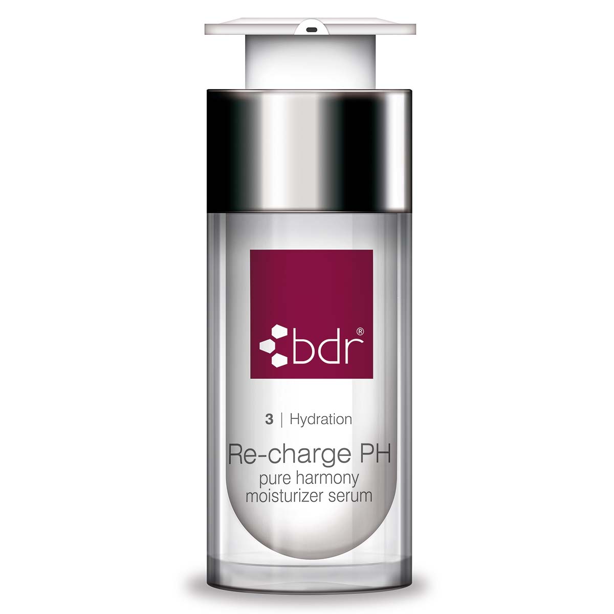 BDR MEDICAL BEAUTY Re-charge PH - pure harmony moisturizer serum – sorgt für sofortige und langanhaltende Feuchtigkeit – ohne zu beschweren., 30ml