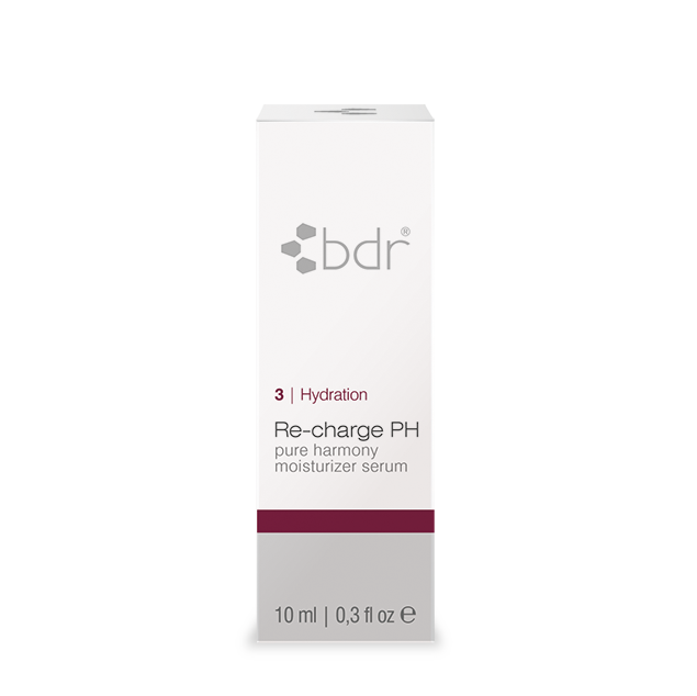 BDR MEDICAL BEAUTY Re-charge PH Serum 10 ml – Feuchtigkeitsbooster mit klärender Wirkung – perfekt für ölige, unreine oder Mischhaut., 10ml, Schachtel