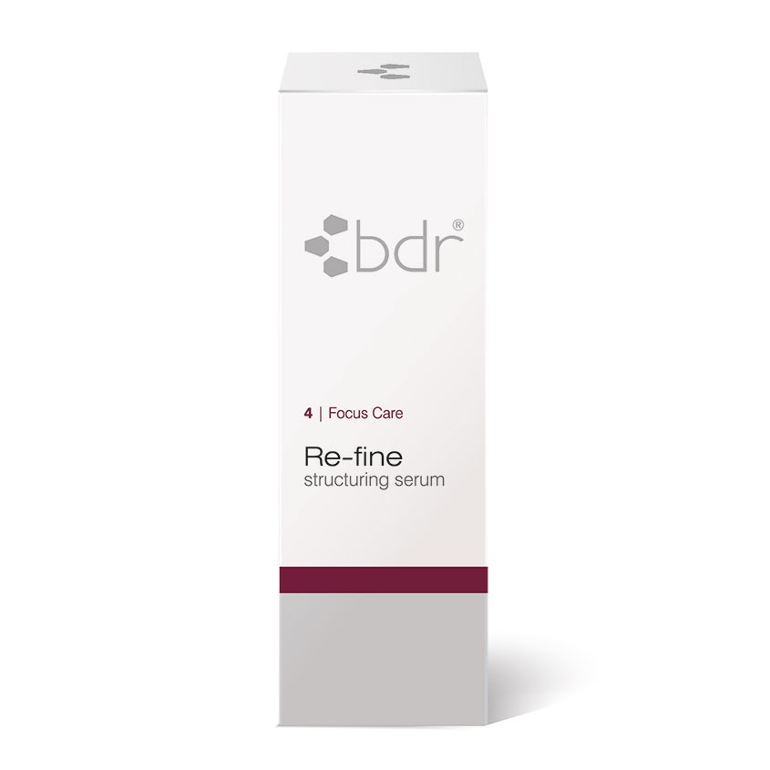 BDR MEDICAL BEAUTY Re-fine structuring serum – verfeinert die Poren, strafft die Haut, reduziert Rötungen und sorgt für ein ebenmäßigeres Hautbild mit strahlender Struktur, 30ml, Schachtel