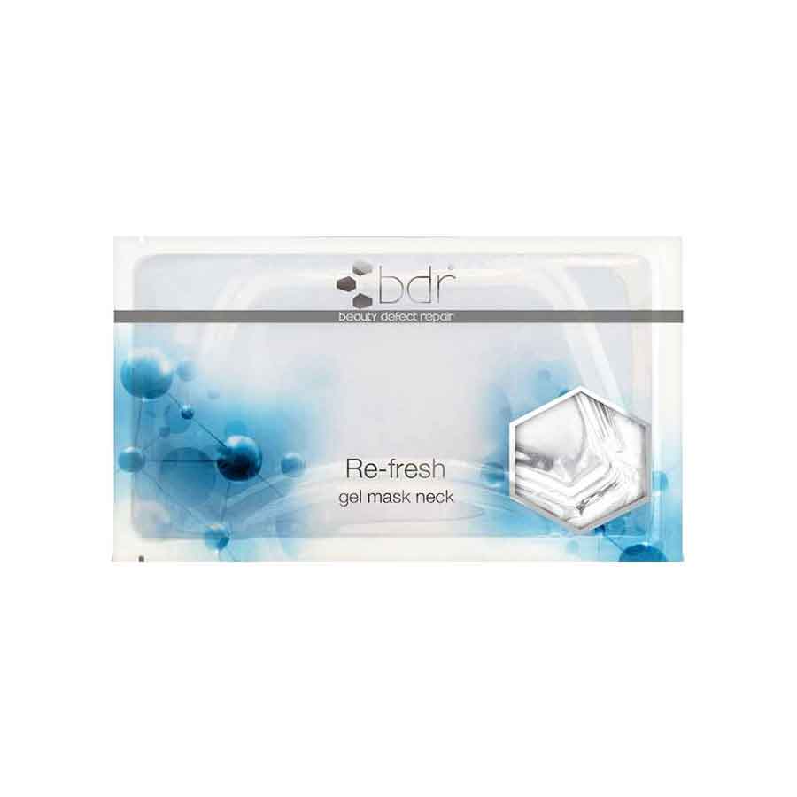BDR MEDICAL BEAUTY Re-fresh Gel Mask Neck Einzelanwendung – mit intensiver Anti-Aging-Wirkung speziell für Deinen Hals., 1St.