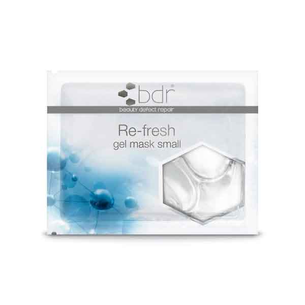 BDR MEDICAL BEAUTY Re-fresh Gel Mask Small – sorgt für intensive Feuchtigkeit, Beruhigung und sichtbare Glättung – wann und wo Du möchtest., 5St.