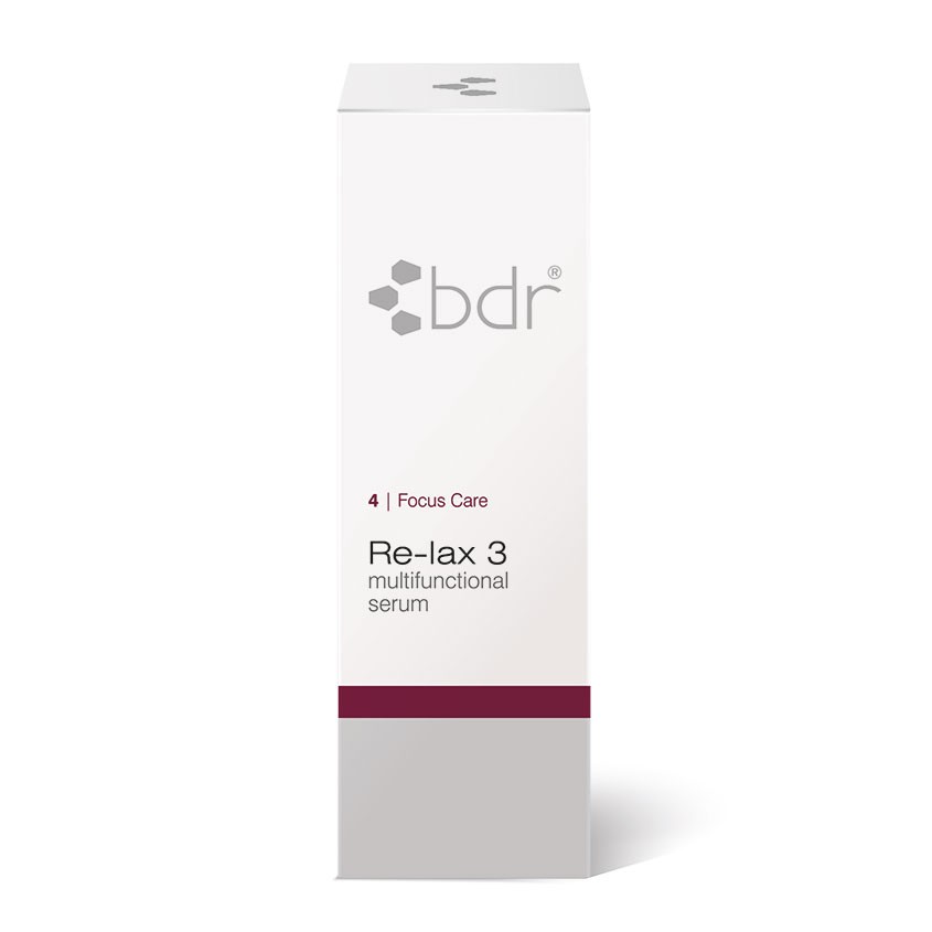 BDR MEDICAL BEAUTY Re-lax 3 - multifunctional serum – Faltenreduktion, Hautbalance & Anti-Aging in einem Serum, 30ml, Schachtel