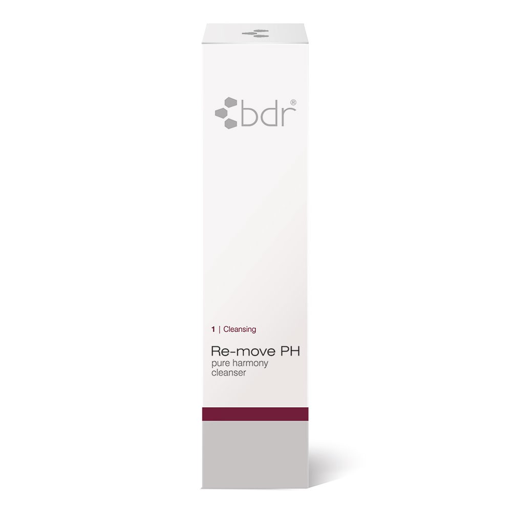BDR MEDICAL BEAUTY Re-move PH - pure harmony cleanser – hautberuhigendes Reinigungsliquid, das speziell für die Bedürfnisse öliger, entzündlicher, geröteter und unreiner Haut entwickelt wurde., 100ml, Schachtel