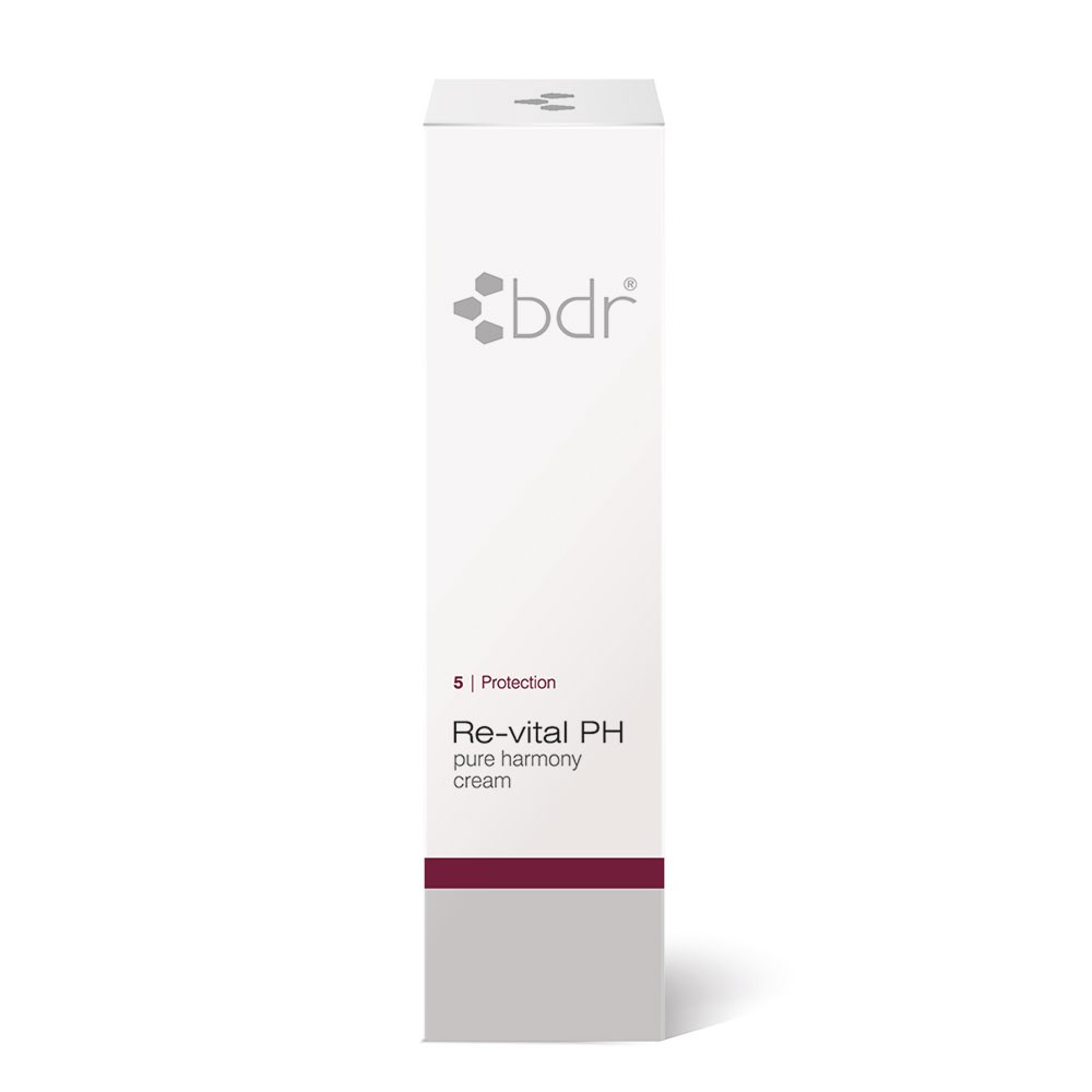 BDR MEDICAL BEAUTY Re-vital PH - pure harmony peptides cream with microsilver – Mikronisiertes Silber wirkt antimikrobiell und hilft bei der Beruhigung gestresster Haut., 50ml, Schachtel