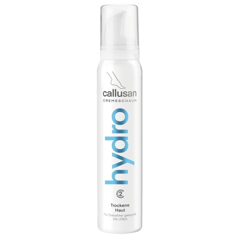 CALLUSAN Cremeschaum HYDRO C2 – Intensive Feuchtigkeitspflege, 125ml, Schaumspender