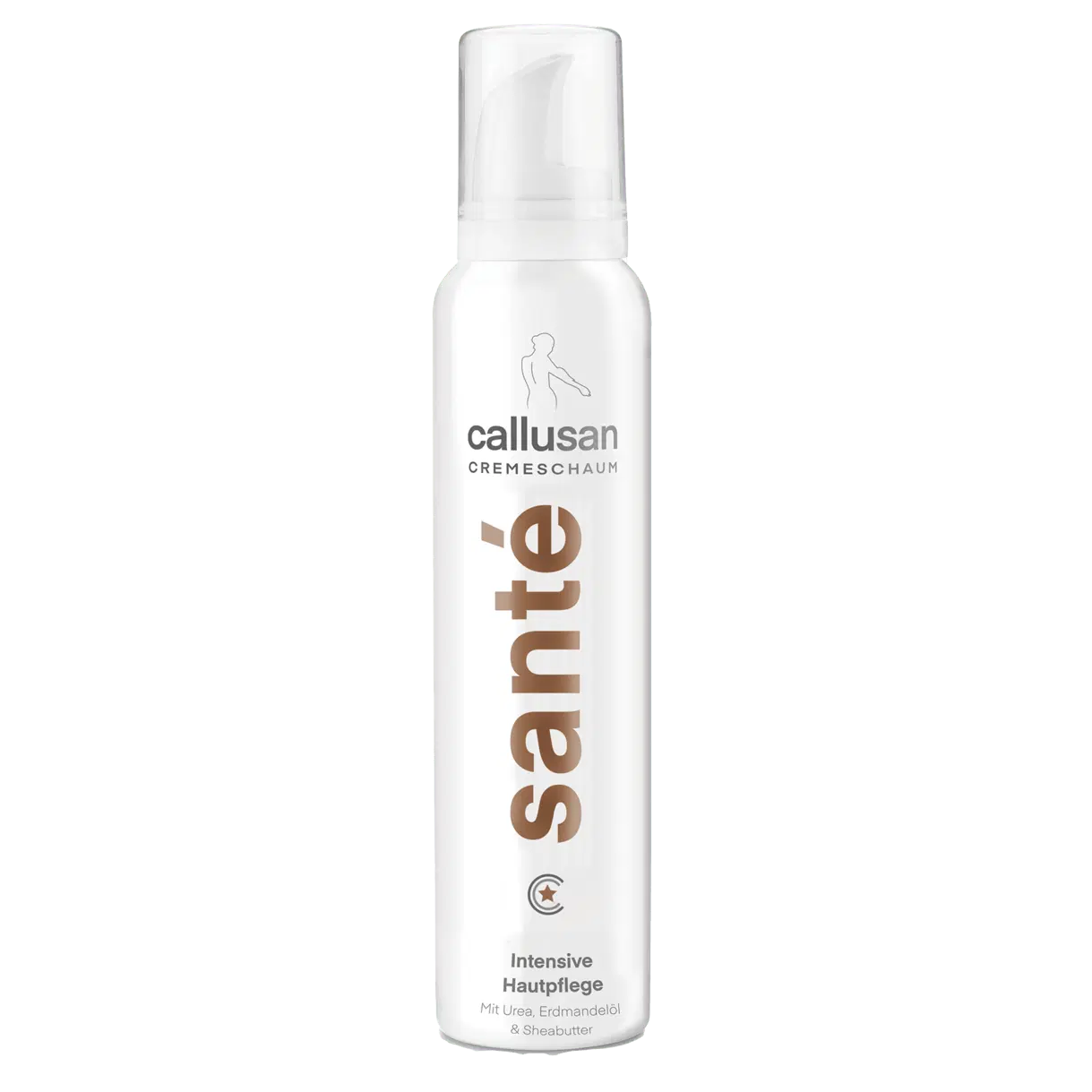 CALLUSAN Cremeschaum SANTÉ – Intensive Hautpflege, 175ml, Schaumspender