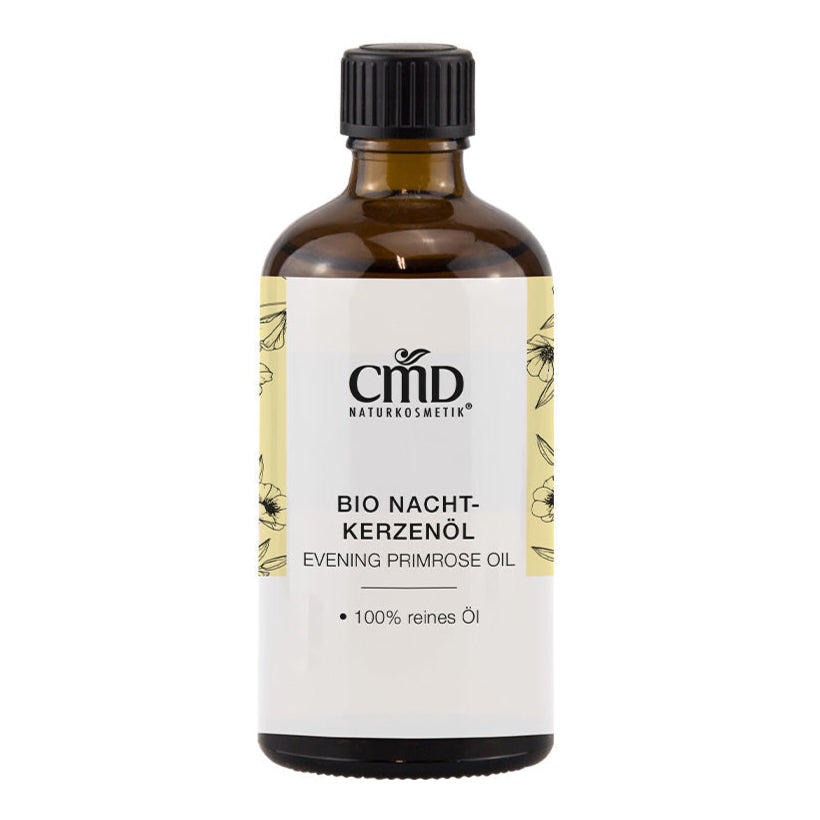 CMD NATURKOSMETIK Bio Nachtkerzenöl – Besonders bei barrieregeschädigter Haut und Neurodermitis hat sich Nachtkerzenöl als wirksam erwiesen, 100ml