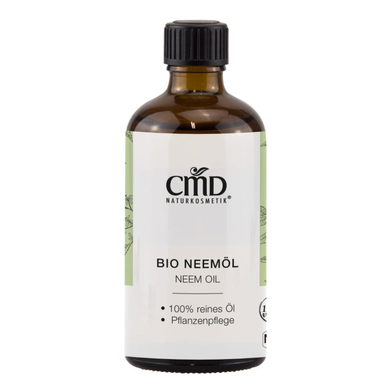 CMD NATURKOSMETIK Bio Neemöl – Es kann in Lotionen, Shampoos und Fußpflegeprodukten als kosmetischer Zusatz eingesetzt werden., 100ml