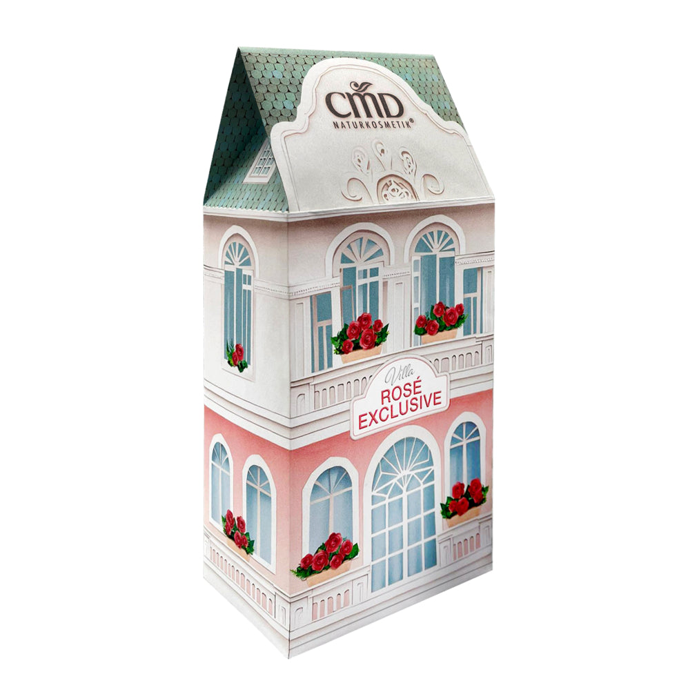 CMD NATURKOSMETIK Pflege-Set Villa Rosé Exclusive – Reinigung, Toner & Creme Naturkosmetik, -, Umkarton