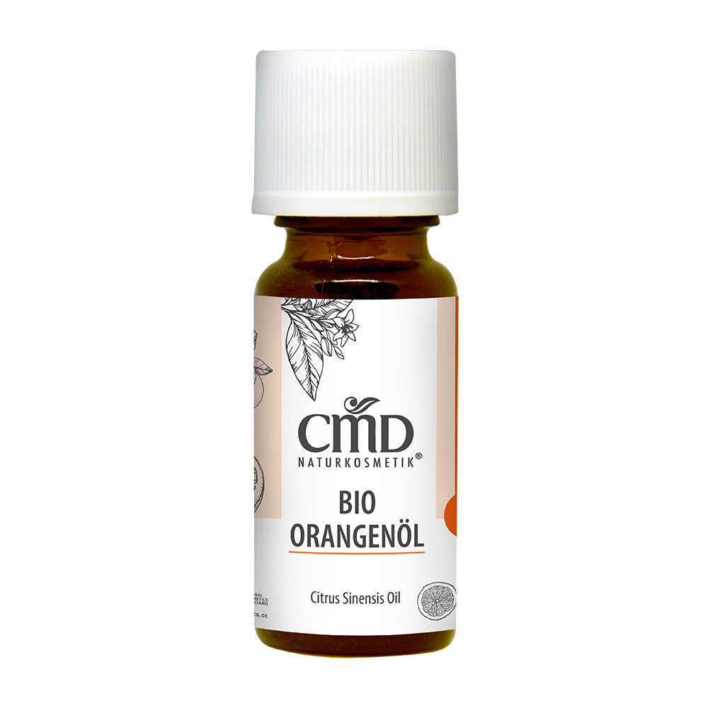 CMD NATURKOSMETIK reines Orangen Öl (Bio) – wirkt appetitanregend, angstlösend, aufbauend bei schlechter Stimmung, Stress oder Traurigkeit., 10ml
