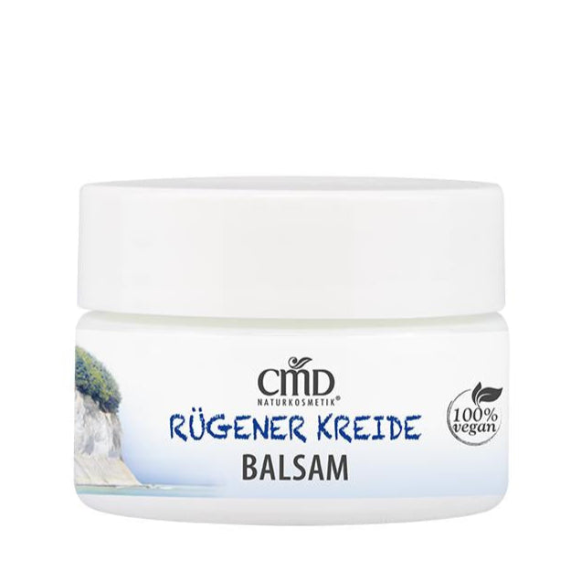 CMD NATURKOSMETIK Rügener Kreide Balsam – schenkt trockener und rissiger Haut eine besonders reichhaltige Pflege mit Lavendelöl und Bio Borretschsamenöl., 15ml