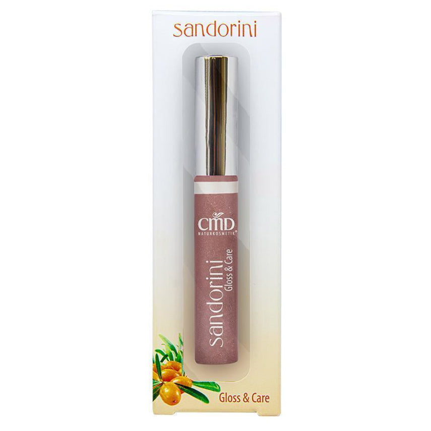CMD NATURKOSMETIK Sandorini Lipgloss shimmer – Die Farbnuance "shimmer" verleiht Deinen Lippen einen dezenten Schimmer-Effekt., 6ml