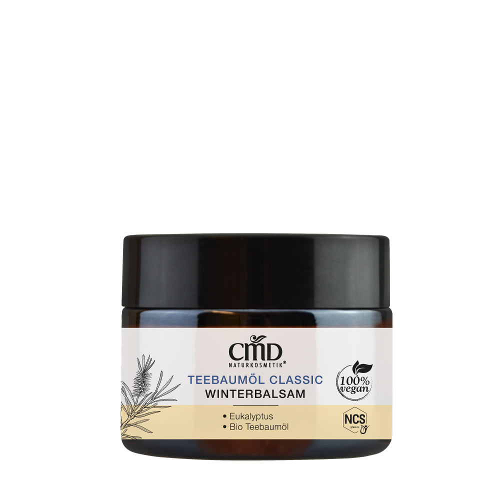 CMD NATURKOSMETIK Teebaumöl Winterbalsam Eukalyptus – Aromatische Pflege, 50ml, Tiegel