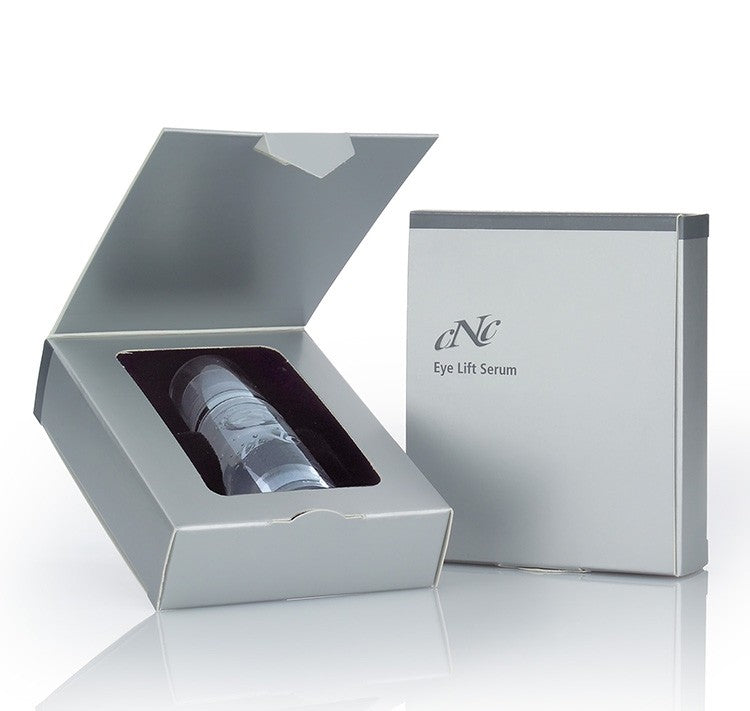 CNC aesthetic world Eye Lift Serum – Sorgt für einen Frischekick und polstert Linien und Fältchen deutlich auf., 5ml, mit Box