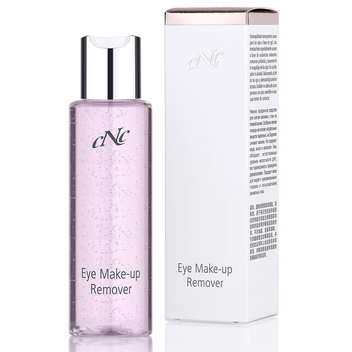 CNC aesthetic world Eye Make-up Remover – entfernt Make-up zuverlässig – ohne Reiben, Brennen oder Rückstände., 100ml