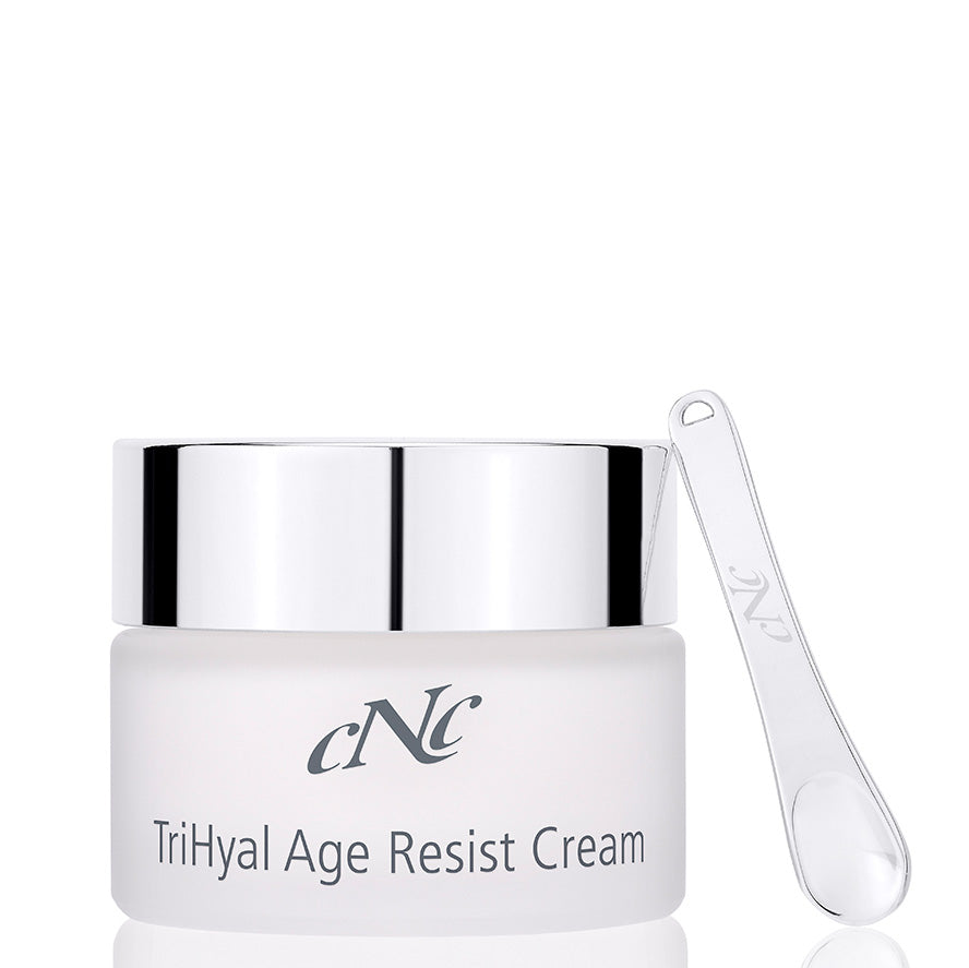 CNC aesthetic world TriHyal Age Resist Cream – 24h-Pflege für anspruchsvolle Haut, die gezielt gegen die Zeichen der Zeit wirkt., 50ml