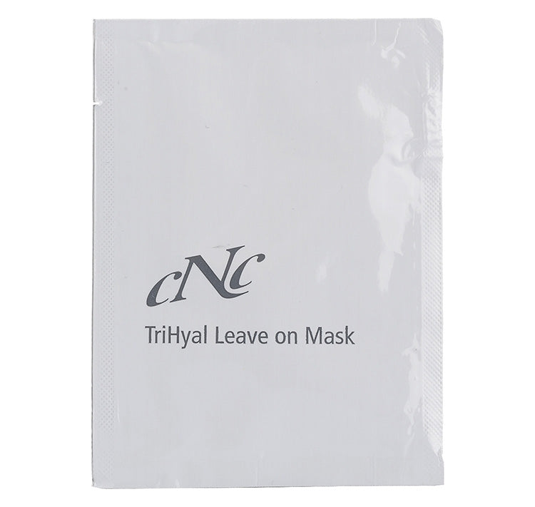 CNC aesthetic world TriHyal Age Resist Leave on Mask – Kann Trockenheitsfältchen sichtbar aufpolstern und versorgt die Haut intensiv mit Feuchtigkeit., 2ml, Sachet