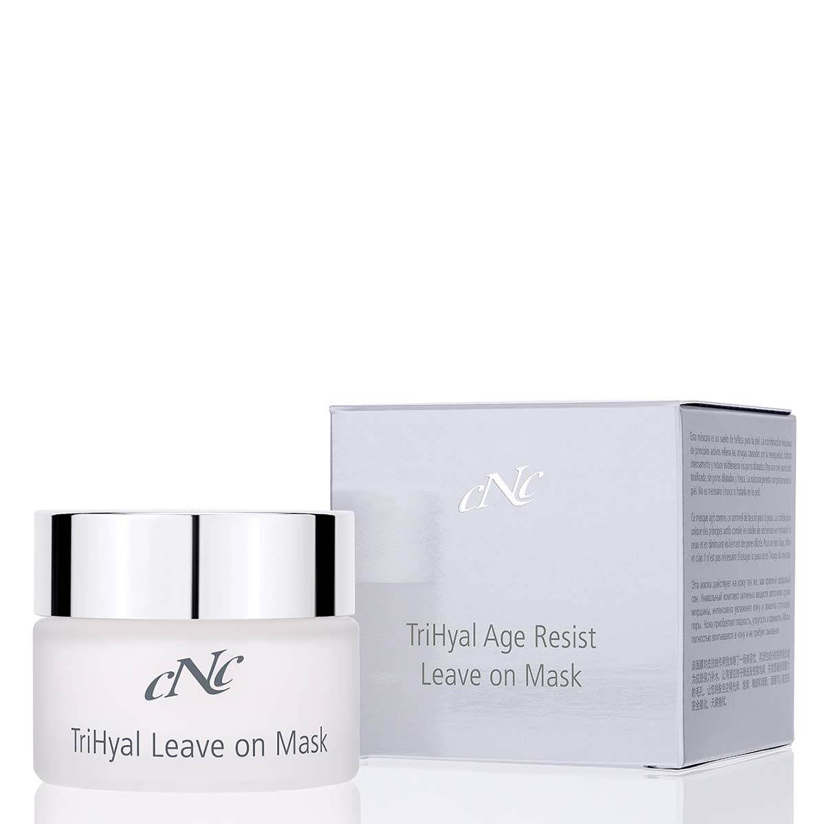 CNC aesthetic world TriHyal Age Resist Leave on Mask – vereint intensive Feuchtigkeitspflege mit effektiver Anti-Aging-Wirkung, 50ml, mit Box