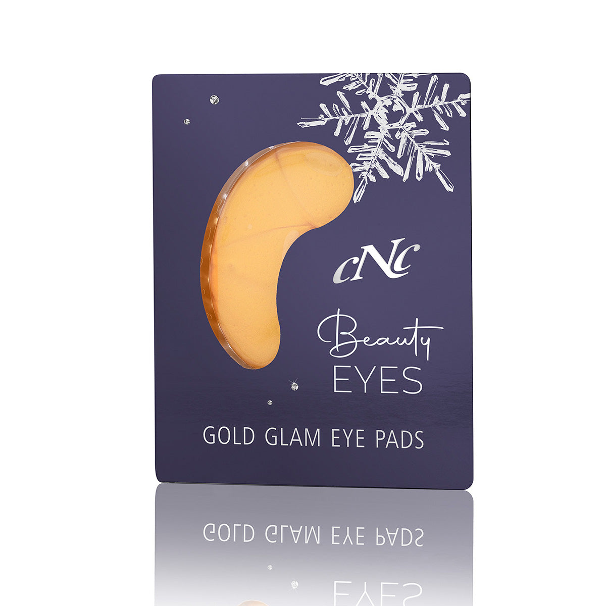 CNC Beauty EYES Gold Glam Pads, 5x2stk, Faltkarte