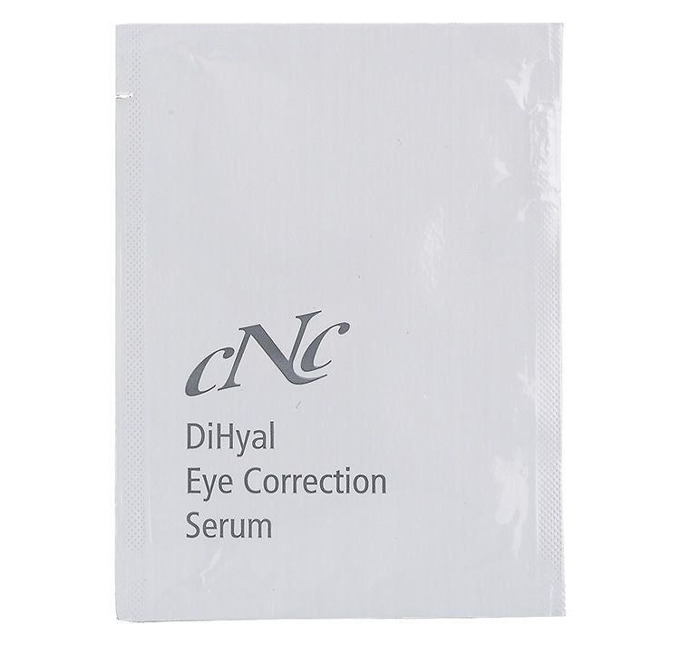 CNC classic plus DiHyal Eye Correction Serum – Augenpflegeserum mit Hyaluronsäure gegen Schwellungen und Trockenheitsfältchen, 2ml