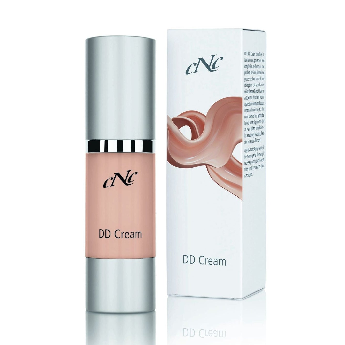 CNC DD Cream – getönte Tagescreme, 30ml, Pumpspender und Umkarton