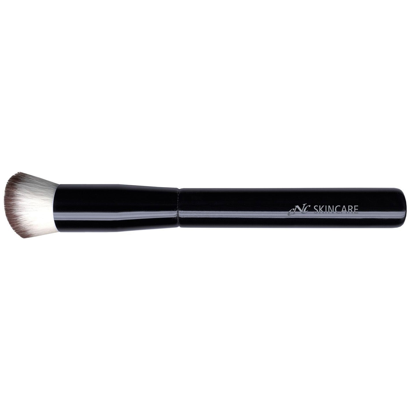 CNC Derma Line Foundation Pinsel, schräg, rund – Wunderbar soft und zart in der Anwendung. Konische Formgebung., 1St.