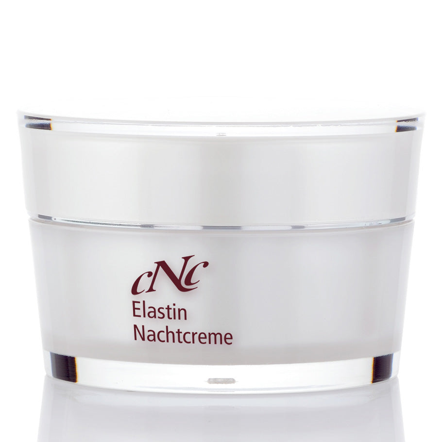 CNC Elastin Nachtcreme – eignet sich besonders bei reifer, regenerationsbedürftiger Haut und für trockene, lipidarme Hauttypen., 50ml