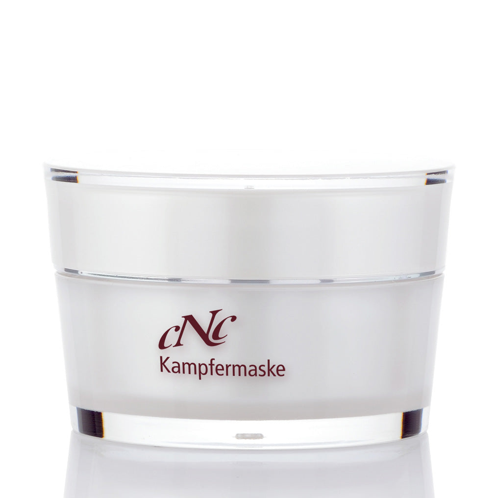 CNC Kampfermaske – absorbiert überschüssigen Talg, reinigt den Teint und besänftigt die Haut, für einen gesunden und ausgeglichenen Teint., 50ml