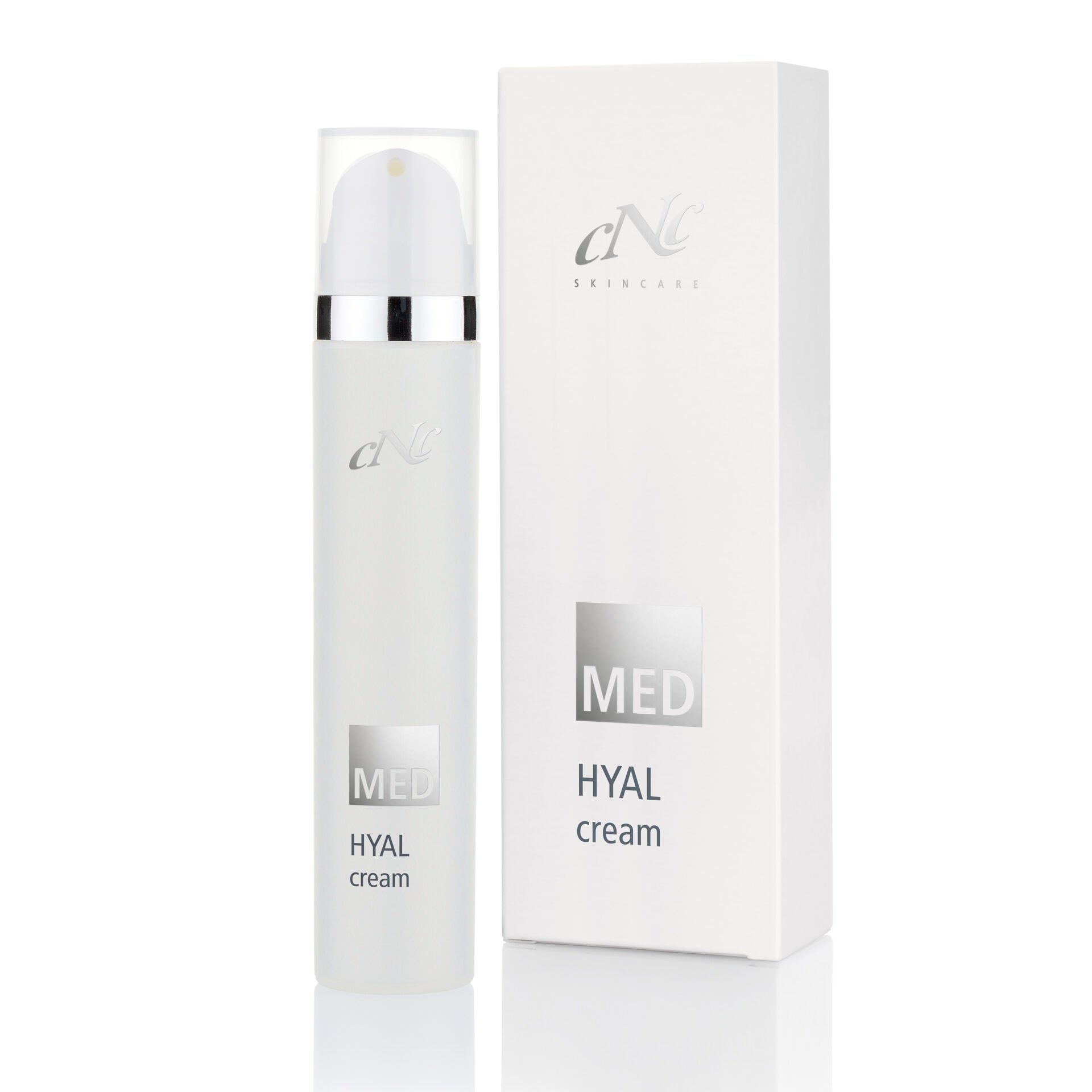 CNC MED Hyal Cream – perfekte Pflege für hypersensible Haut oder nach apparativen Behandlungen bzw. ästhetisch plastischen Eingriffen., 50ml