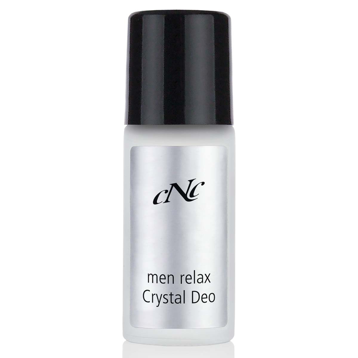 CNC men relax Crystal Deo Roll-On – effektives Aktiv-Deodorant basierend auf Alaunkristallen und kommt ganz ohne Parfüm- und Farbstoffe aus., 50ml