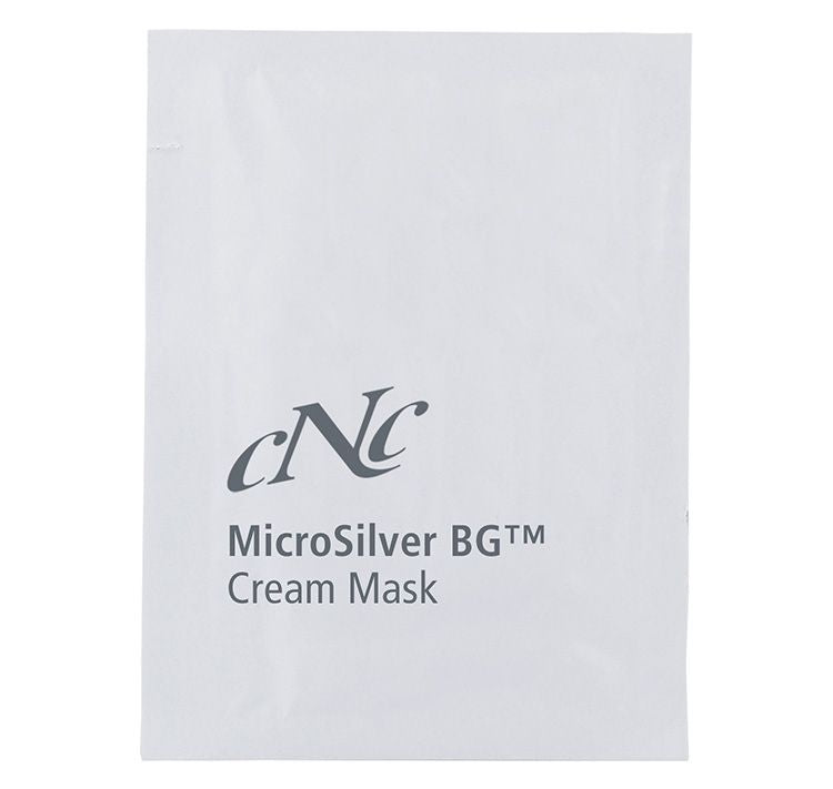 CNC MicroSilver Cream Mask – Besonders bei sehr trockener, schuppender Haut, Psoriasis und Neurodermitis zur schnellen Linderung von Symptomen, 2ml