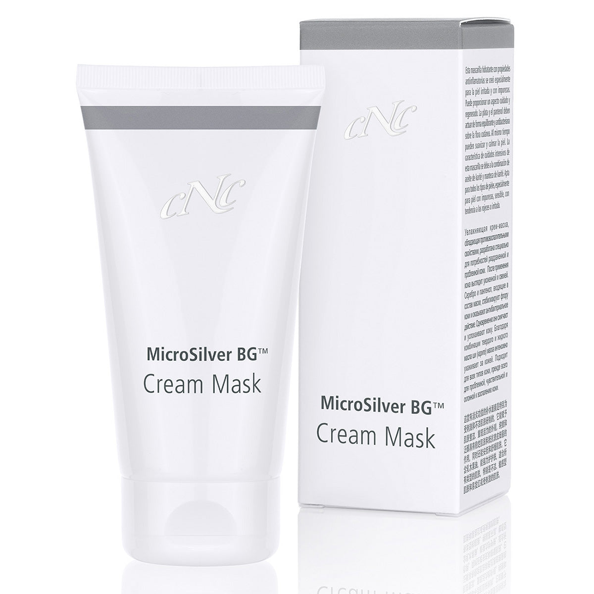 CNC MicroSilver Cream Mask – versorgt trockene, schuppende Haut intensiv mit Feuchtigkeit und wichtigen Lipiden, um die Hautbarriere zu stärken., 50ml