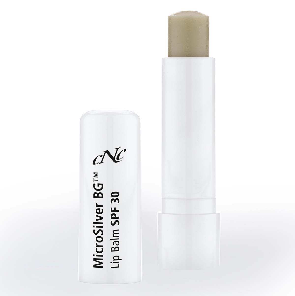 CNC MicroSilver Lip Balm SPF30 – hinterlässt einen leichten Film, welcher in Kombination mit SPF 30 die empfindliche Lippenhaut vor weiterem Austrocknen und Sonnenschäden schützt., 50ml