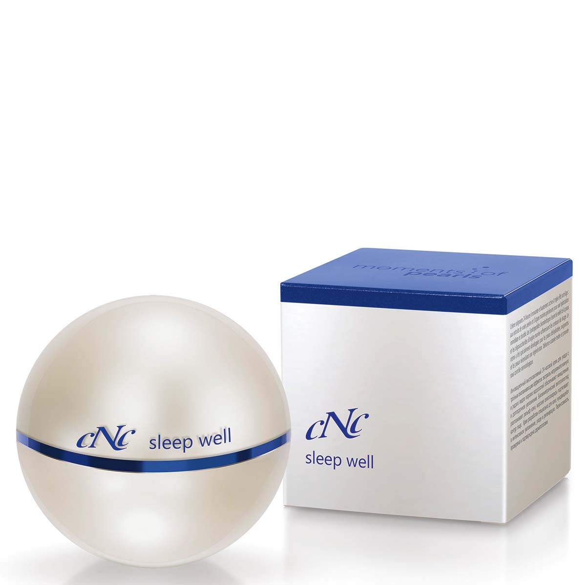 CNC moments of pearl sleep well Nachtpflege – Bei regelmäßiger Anwendung wirkt die Haut glatter und verfeinert, die Gesichtskonturen wirken angehoben., 50ml