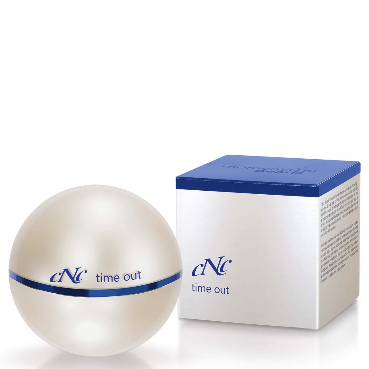 CNC moments of pearl time out Pflegemaske – Innovativer Wirkstoffkomplex aus Hyaluronsäure, Algen- und Perlenextrakt spendet langanhaltende Feuchtigkeit, schützt die Haut vor Umwelteinflüssen und verbessert die Hautstruktur , 50ml