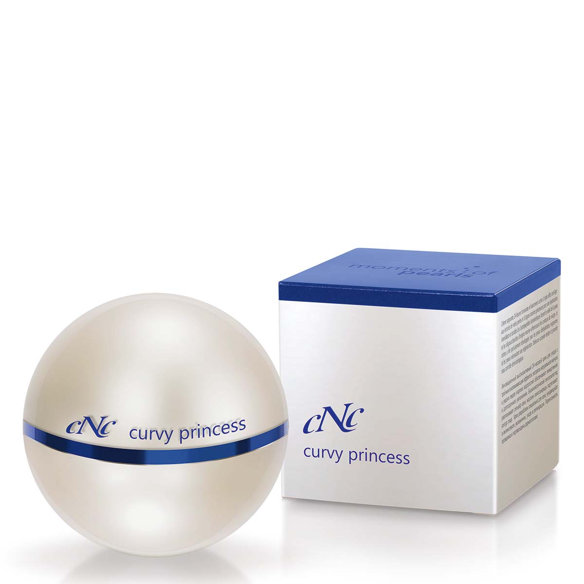 CNC moments of pearls curvy princess – Die überraschend erfrischende Körperpflegecreme speziell entwickelt zur Behandlung von Cellulite., 100ml