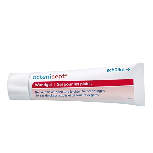 CNC octenisept Gel – wird bei akuten Wunden und leichten Verbrennungen sowie Sonnenbrand und Juckreiz angewendet., 20ml