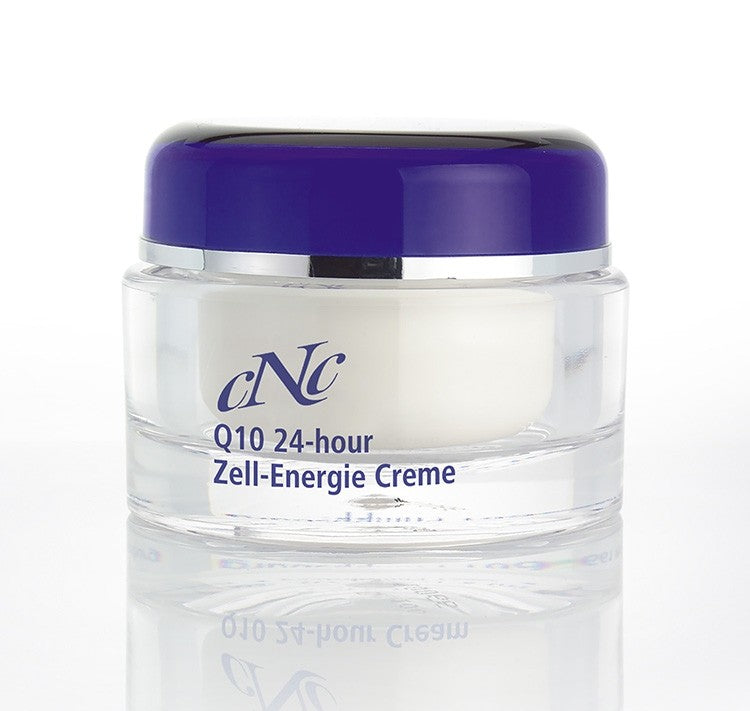 CNC Q10 24-hour Zell-Energie Creme – besonderes geeignet für die Bedürfnisse reifer, trockener und ermüdeter Haut., 15ml