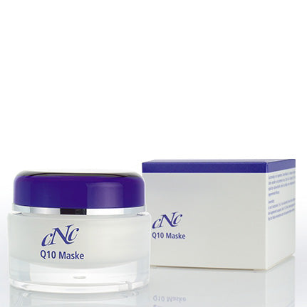 CNC Q10 Maske – Ausgewählte Wirkstoffe unterstützen die Regeneration der Haut und machen sie angenehm weich und geschmeidig., 50ml, Umkarton