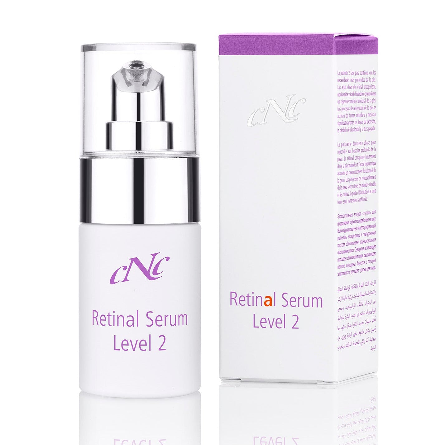 CNC Retinal Serum Level 2 – Anti-Aging Konzentrat, 15ml, Pumpspender