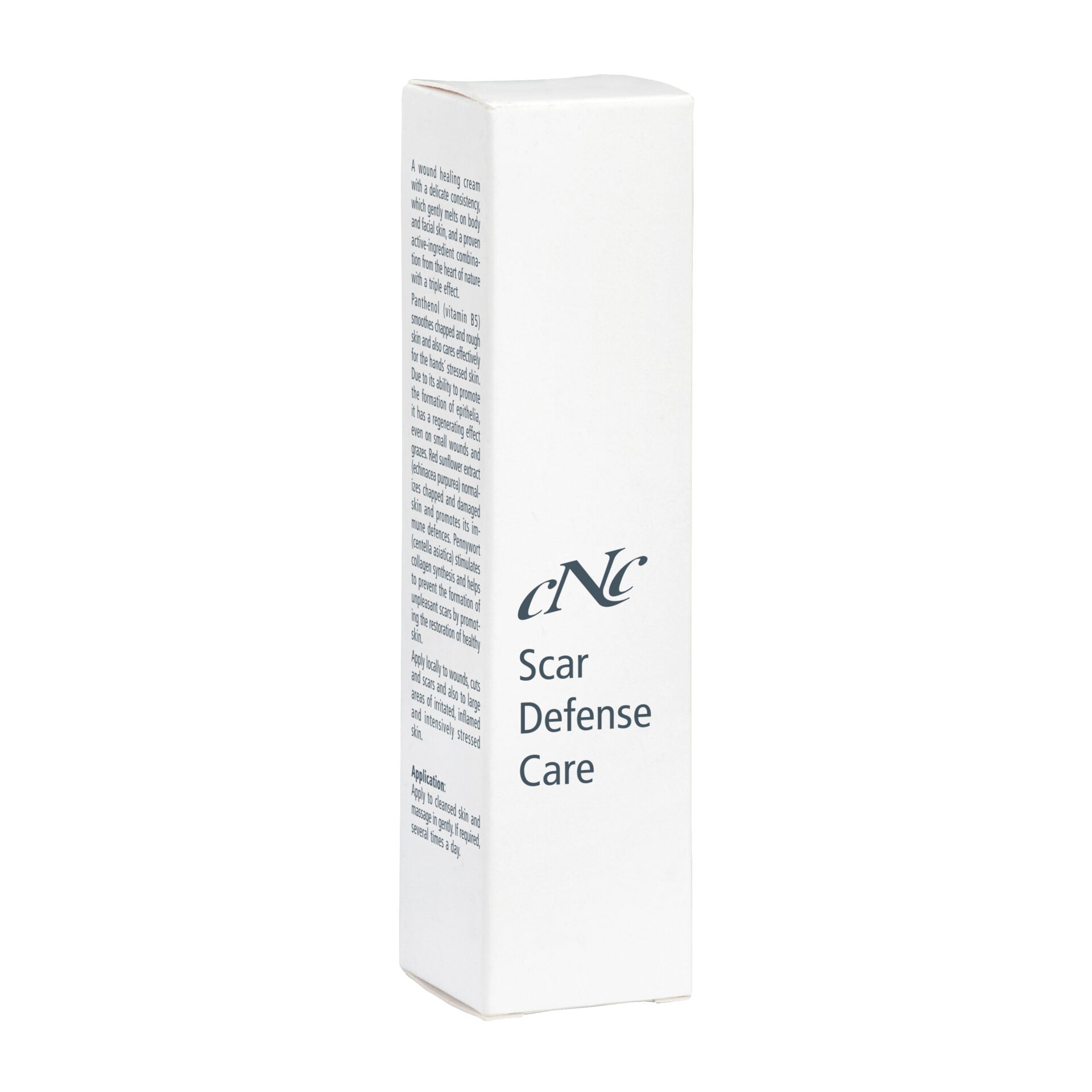 CNC Scar Defense Care – Wunden, Hautabschürfungen und Verletzungen werden professionell versorgt und unschöner Narbenbildung entgegen gewirkt., 30ml, Box