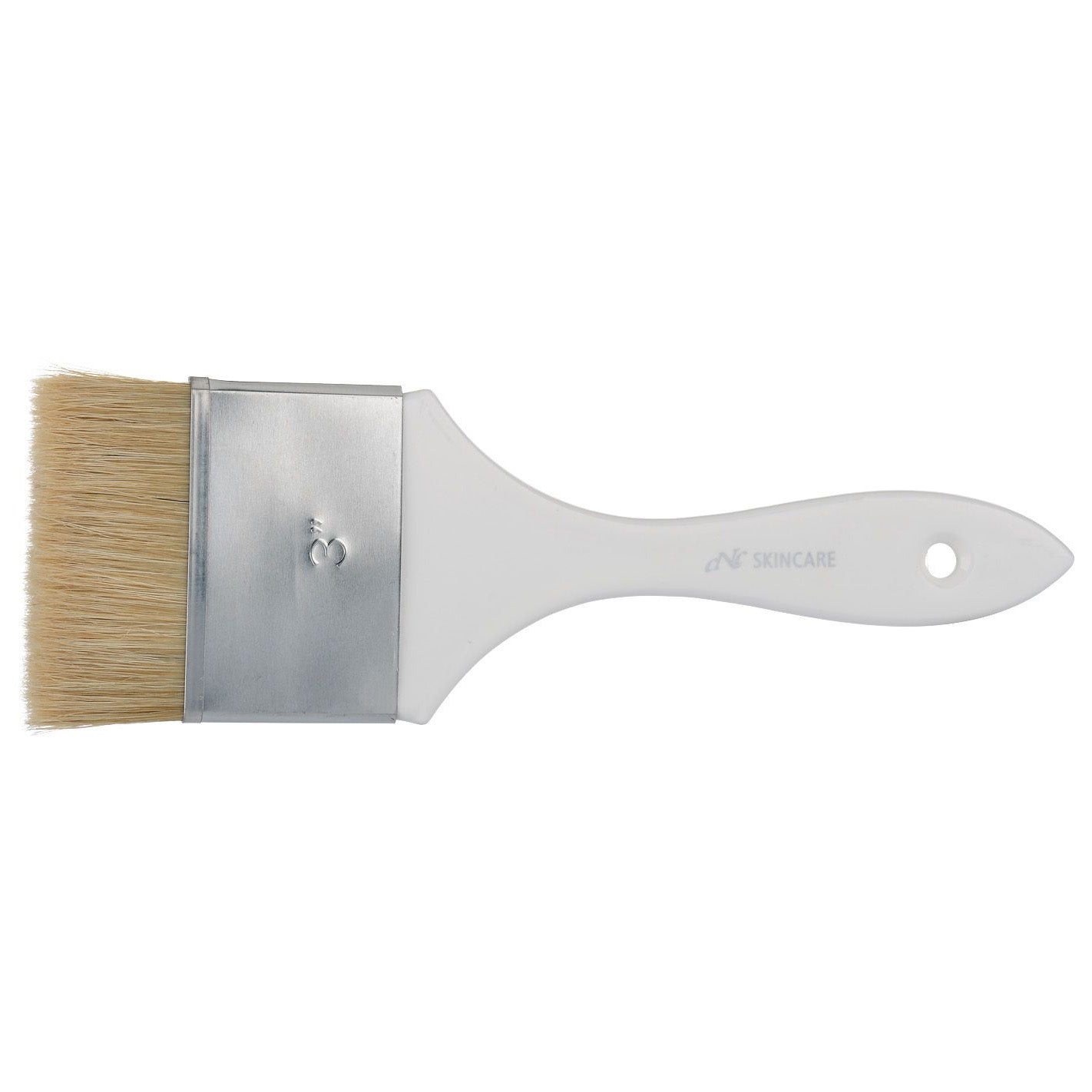 CNC Special Line Körpermaskenpinsel, flach, breit – Eignet sich insbesondere für die Applikation von sehr pastösen Produkten und bietet gleichzeitig einen Massage- und Peelingeffekt., 1St.