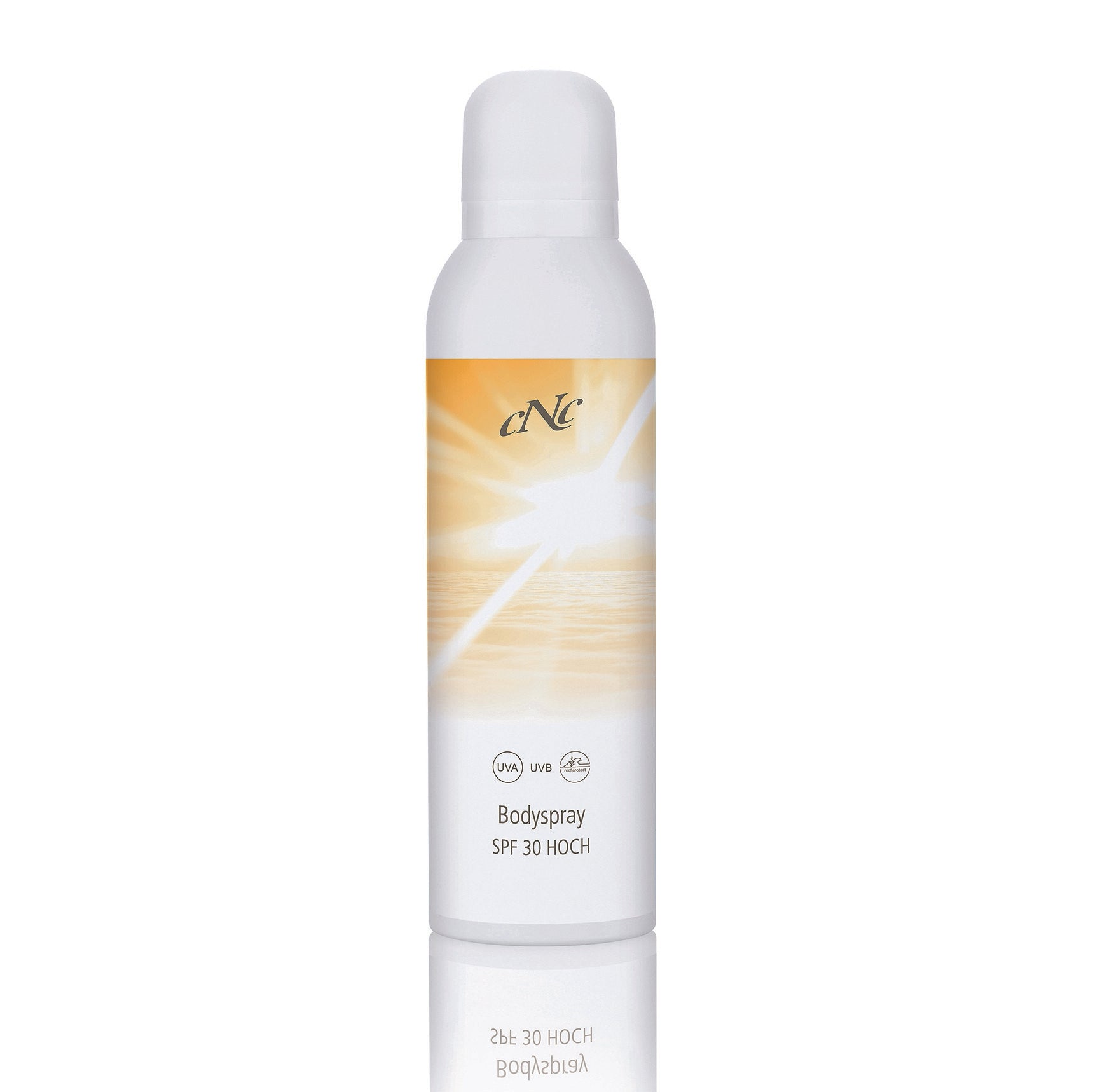 CNC SUN Bodyspray SPF 30 – Das transparente, nicht fettende Sunspray bietet mit seinem photostabilen UVA/UVB-Breitbandfiltersystem sofortigen und zuverlässigen Schutz vor Sonnenbrand, 200ml