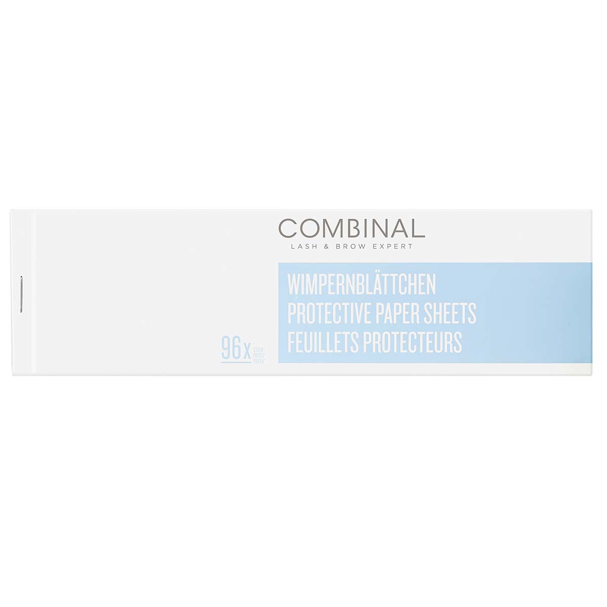 COMBINAL Wimpernblättchen – weiche Papierblättchen, die zum Schutz des empfindlichen Augenbereiches beim Färbevorgang dienen., 96St.